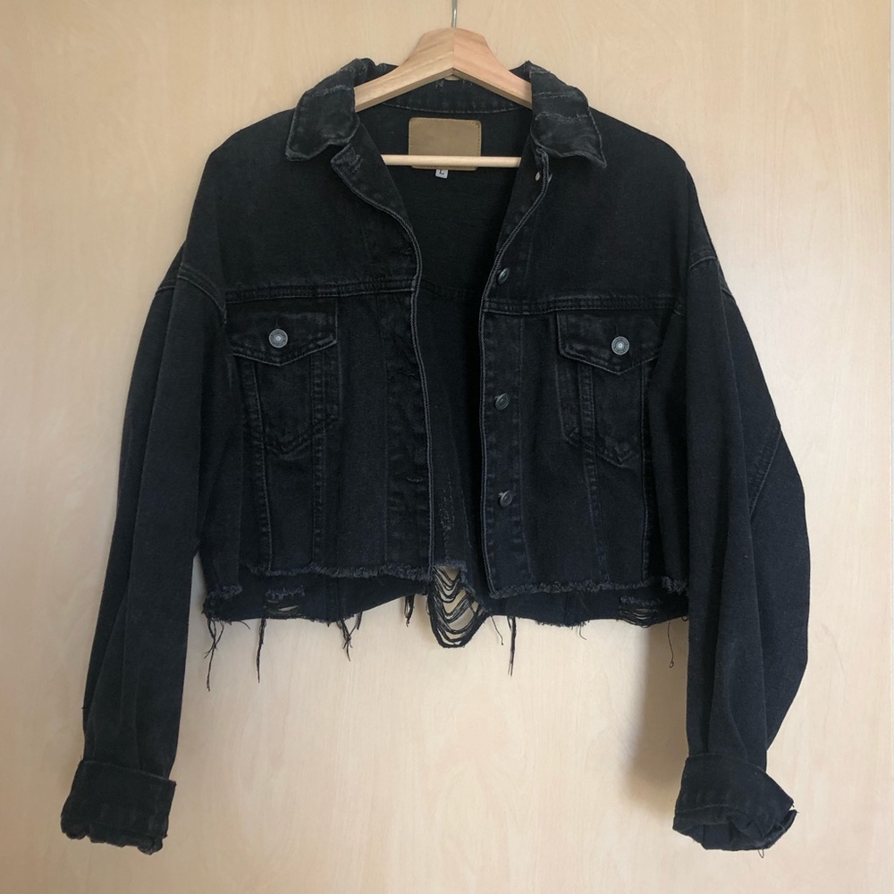 Black Denim Jacket